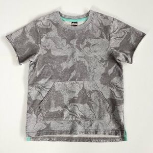 Tea Collection Gray Marble T-shirt